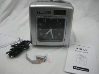 Acroprint ATR120 Electronic Time Clock with Push Button Card 