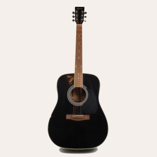Harmony Acoustic/Electric 01008 Guitar Good Playing Condition