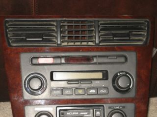 Acura RL Stereo 1999 Bose Am FM Radio Cassette 99 Equipment Dashboard 