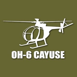 OH 6 Cayuse Helicopter Vinyl Decal Sticker VAOH6A