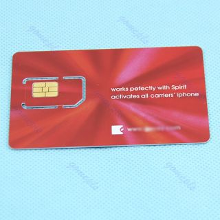 Universal Activation Activate Sim Card for iPhone 2G 3G 3GS 4 4S 5 5g 