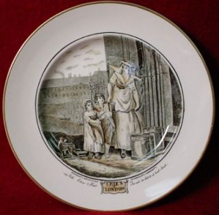 Adams China Cries of London Luncheon Plate Milk Maids