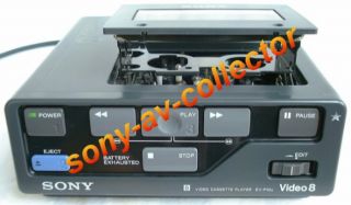 Sony EV P10U Video8 8mm Video 8 Cassette Player VCP EX