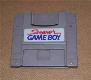   Nintendo Super Game Boy Cartridge Adapter Polished Contact Points
