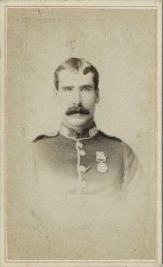 CDV Argyll Sutherland Highlander with Medal Natal C 1880 Zulu War 