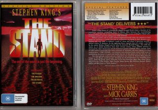 New The Stand Stephen King Movie 2 DVD Set RARE Video