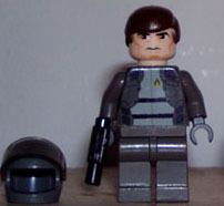 Battlestar Galactica custom Lego Lee Adama Apollo
