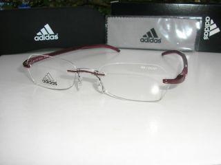 Adidas Eyeglasses Ambition A894 Chassis A899 Case 150mm Temples 18mm 