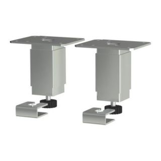 IKEA UTBY Table LEG Adjustable steel Anchor 2 pack NEW 701 289 72 
