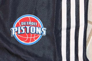 adidas NBA Detroit Pistons Single Layer Performance Jersey Basketball 