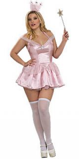 Oz Glinda Good Witch Pink Dress Adult Plus Size Costume