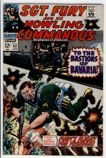 SGT FURY and His Howling Commandos #53.(1963 series)
