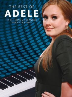 Adele The Best of Easy Piano Sheet Music Song Book Brand New 12 Hit 