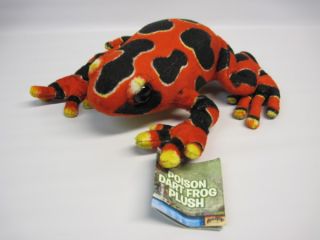 Poison Dart Frog Adventure Planet Stuffed Animal Plush