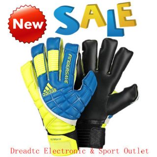 Adidas 2011 2012 Fingersave Ultimate Goalkeeper Keeper Gloves Size 7 8 