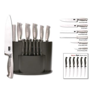  13pc Cutlery Kitchen Cook Steak Knife Knive Sharp Stainless Set