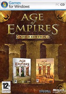 AGE OF EMPIRES III 3 WARCHIEF Gold Edition PC GAME SEALED NEW