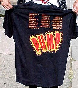 Aerosmith 1989 Pump T Shirt Unused Mint Size Large