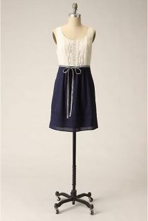   Anthropologie Maeve Jacqueline Glee dianna agron Navy Dress Size 4 & 6