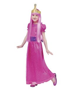 Adventure Time Princess Bubblegum Costume Girls Size Large 12 14 New 