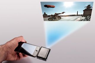 Aiptek Mobile Cinema i20 Pico Projector for iPhone 3GS 4 4S Wit 