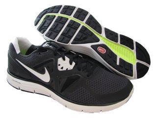 Nike Lunarglide 3 Anthracite White Black Running Shoes Sneakers Mens 