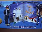 Holiday Yard Card Let It Snow  Snowman Outdoor New