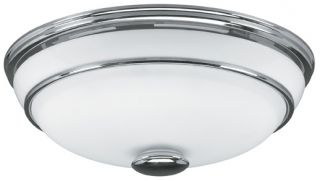 Hunter 81021 Chrome Victorian Bathroom Exhaust Fan w/ Light