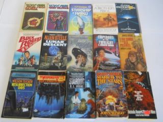   Science Fiction Fantasy Paperback Books~ Arthur C Clarke ~ Alan Foster