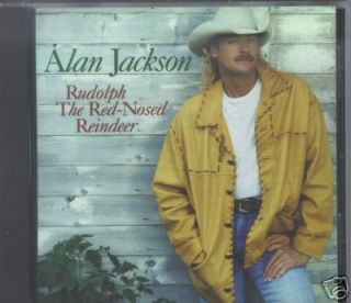 Alan Jackson Rudolph Red Nosed Reindeer CD Single