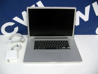 Apple MacBook Pro 17 inch E09 Core 2 Duo 2 93GHz 8GB RAM 320GB HD No 