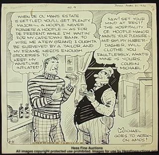 Ahern Gene large comic strip Major Hoople 1936