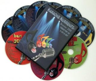 Karaoke Kurrents Dec 2009 w All Best of 2010 10 Disc Set CD G w Free 