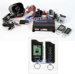   574 Responder LC3 SST 2 Way LCD Pager Car Alarm Security System