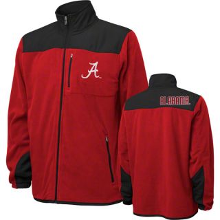 Alabama Crimson Tide Youth Cardinal Micro Polar Fleece Full Zip Jacket 
