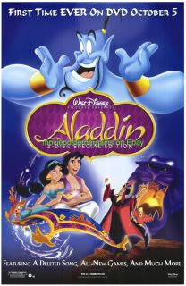 Aladdin The Incredibles Movie Poster Disney Animation