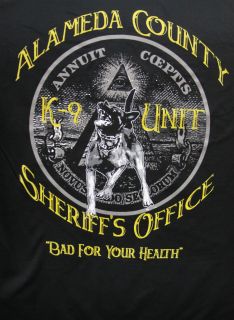 Alameda County Sheriffs K 9 Unit Hoodies