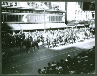 Wild West Equestrians Hagenbeck Wallace Circus 1934