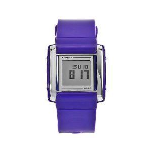Casio Womens BGD110 6ER Baby G Blue Digital Shock Resistant Watch