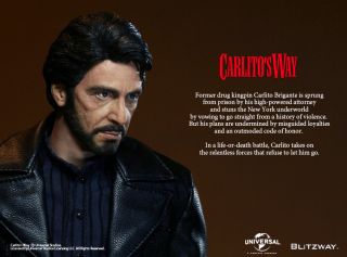 BLITZWAY 1993 CARLITOS WAY CARLITO BRIGANTE AL PACINO 1/6 NEW