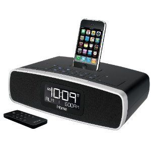 iHome IP92BZ Dual Alarm Clock Radio for iPod Black New