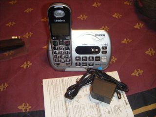 Uniden D3097S DECT 6 0 Cordless Phone Answering Speakerphone TALKING 