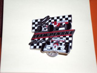 Al Unser Jr Paul Tracy VINTAGE Indy Car RACING Pin Indianapolis 500 