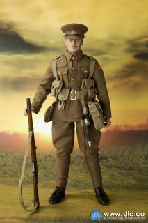 DID WWI Soldier British Infantry Albert Brown 1 6 Scale 12 Action 