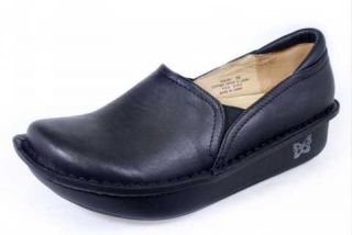 Alegria Debra Black Napa Womens Nursing Shoes Size 36 M