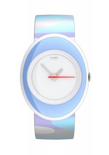 Alessi Childrens Wrist Watch in Purple Blue and White RRP £62 Gift 