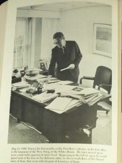 Kissinger Bio Marvin Kalb Signed 1974 1st Ed HCDJ Secretary of State 