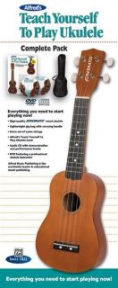 Alfred Alfreds Teach Yourself to Play Ukulele Complete Starter Pack 