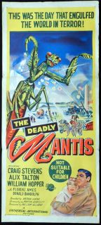 the deadly mantis 1957 stars craig stevens william hopper alix talton 
