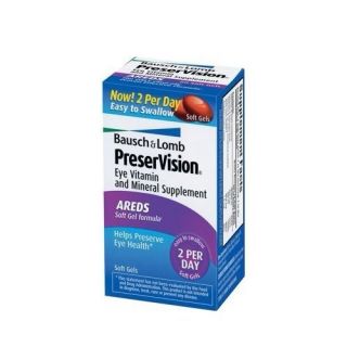 PreserVision Eye Vitamin and Mineral Supplement AREDS Formula 60 Caps 